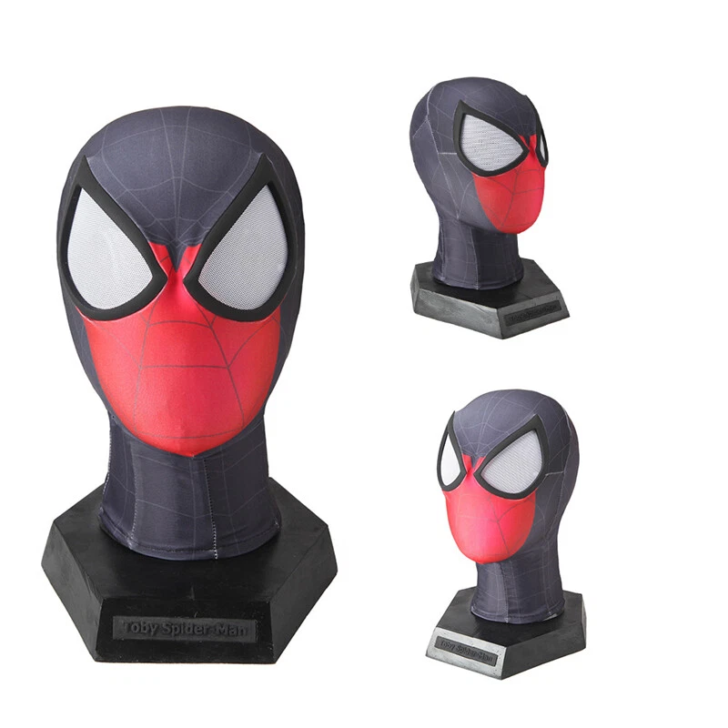 Cool The Batman Spider-Man Mask Cosplay Costume Spiderman Masks Halloween Props - Image 3 of 4