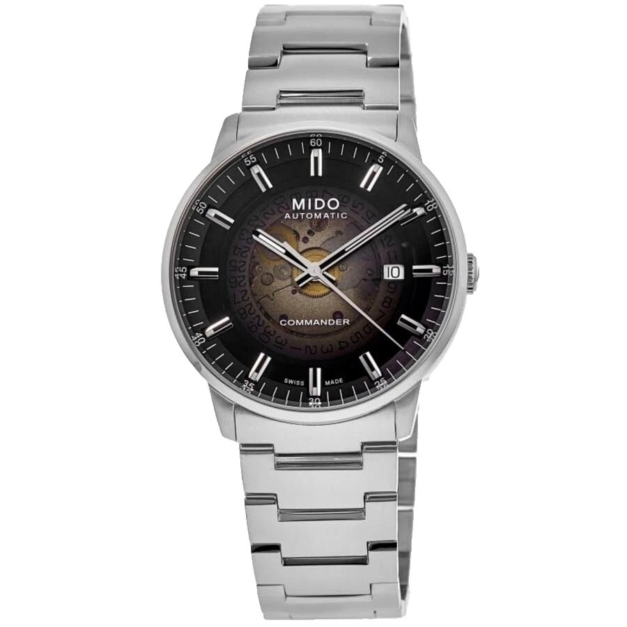 Mido Analog Stainless Steel Band Wristwatches