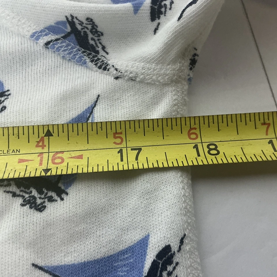 Moletom Polo Ralph Lauren Meninos Veleiro Médio (10-12) Branco/Azul Novo com etiquetas - Imagem 4 de 4