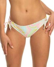 Roxy Juniors' Tropics Hype Hipster Bikini Bottoms, Multi, Small, NWT