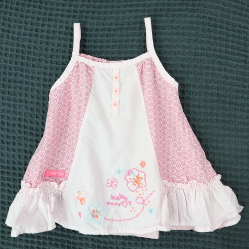 Robe débardeur bébé Naarjie filles taille 3-6 mois bébé cœur brodé floral - Photo 1 sur 11