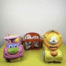 pair of kids machines and swing