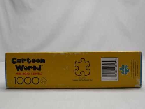 Buffalo Games 1000 Piece Jigsaw Puzzle Cartoon World Pine Road Service Complete - Picture 4 of 8