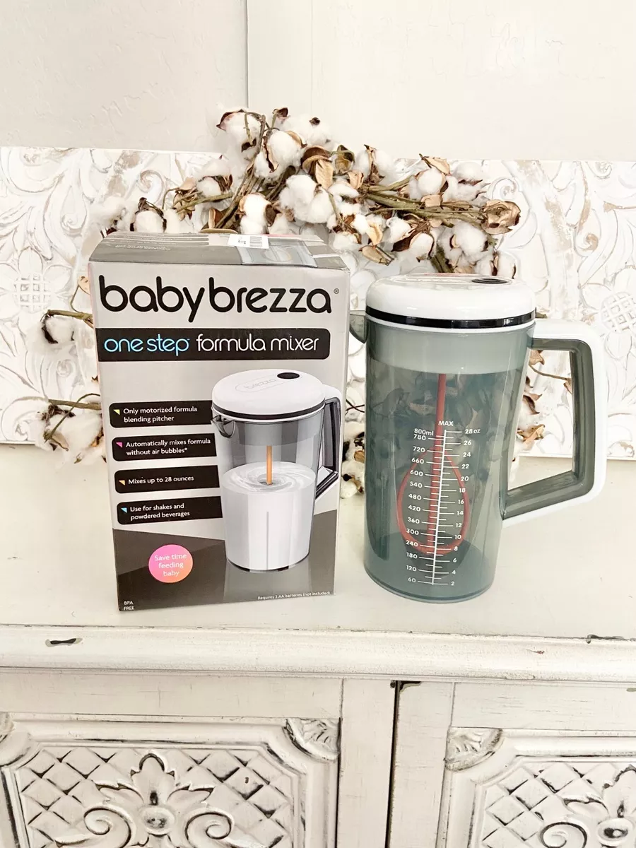 Baby Brezza Electric One Step Formula Mixer Pitcher - Motorized Mixing  System