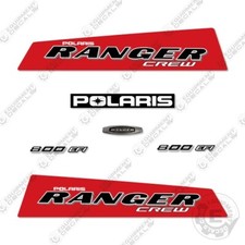 Fits Polaris Ranger 800 Crew Decal Kit Utility Vehicle - 2010 Version