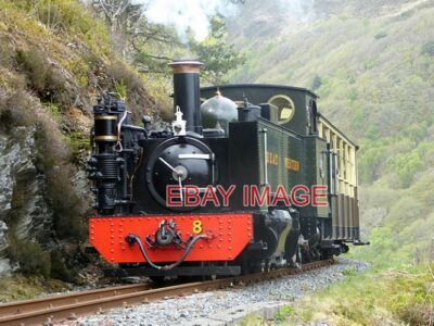 PHOTO  NO. 8 AT TY'N-Y-CASTELL ON THE VALE OF RHEIDOL RAILWAY.