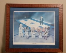 University of Kentucky Wildcats Basketball Print Signed by Walter McCarty 