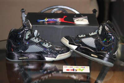 Nike Air Retro Jordan 5 V Doernbecher Isaac Azarte Black 3M 633068