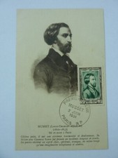 Carte, enveloppe 1er Jour MUSSET 2 JUIN 1951   Cote 125euros