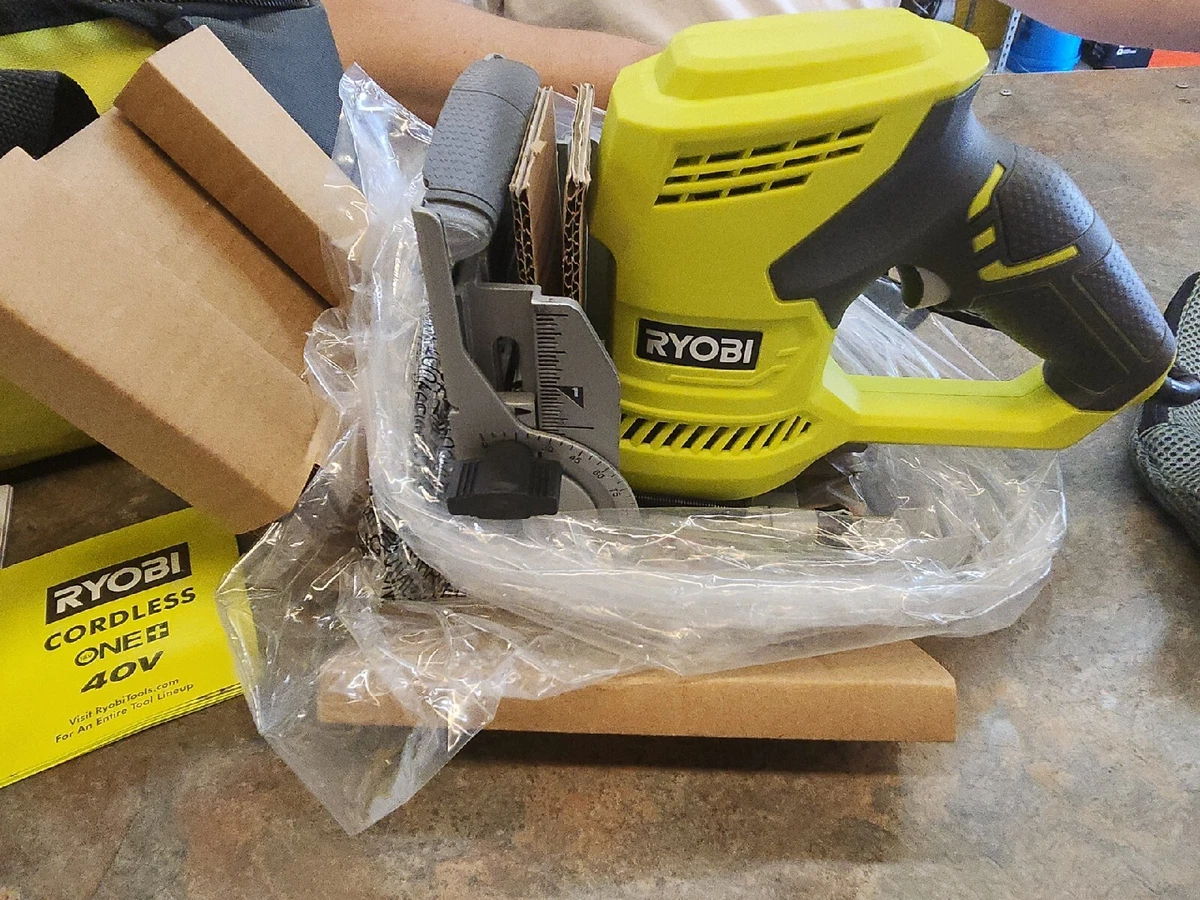 RYOBI Amp AC Biscuit Joiner Kit with Dust Collector and Bag 33287171828  eBay