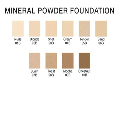 Mineral Foundation Pressed Powder SPF 15 ~Tender~ New Flawless Makeup  - Image 2 of 3