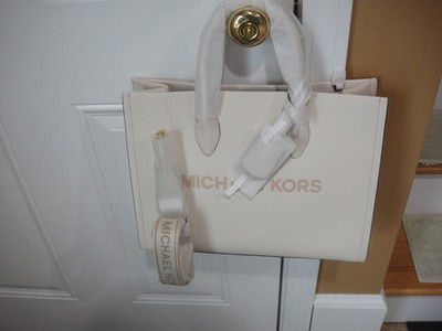 New Michael Kors MIRELLA Med Pebble Leather Tote Bag.MSRP$398.00