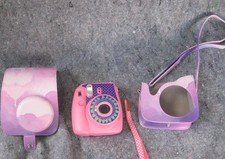 Fujifilm Instax Mini 9 Camera Instant Film - Pink With Case
