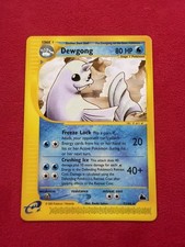 Pokemon Card - Dewgong Skyridge 7/144 Rare NM-/LP+ Non holo on eBay