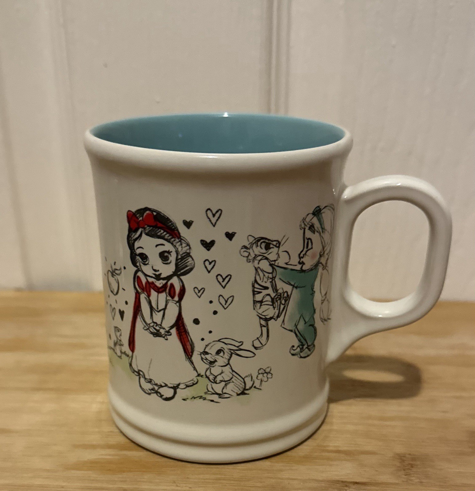 Disney Princess ANIMATORS COLLECTION  MUG  NEW Snow White Pocahontas Tinker Bell