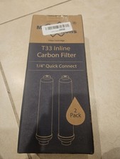 T33 Inline Water Carbon Filter refrigerator
