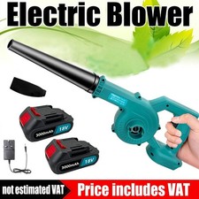 2x 18V Battery for Makita Cordless Leaf Blower Vacuum Cleaner Garden Tool