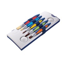 Pelikan Pinsel Griffix Mit Band MalzubehöR Schulpinselster Set 3 Pinsel