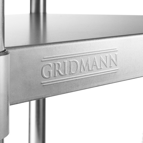 Stainless Steel 72" x 30" NSF Commercial Kitchen Work Prep Table with Backsplash - Picture 6 of 7