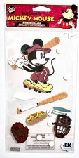 Vintage Baseball Mickey Disney Stickers Scrapbooking Card Making Embellishment