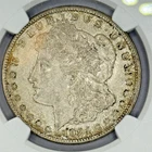 1921-S Morgan Silver Dollar Coin UNC NGC MS 63