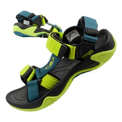 CMP Kinder Jungen Jugend Hamal Wandersandalen Outdoorsandalen Schwarz/Grün