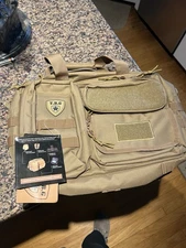 Tactical Baby Gear Diaper Bag Coyote Brown Drop Zone changing pad military dad