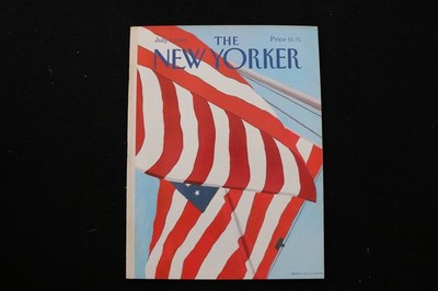 1990 JULY 2 NEW YORKER MAGAZINE - GREAT ILLUSTRATED COVER - NY 3352