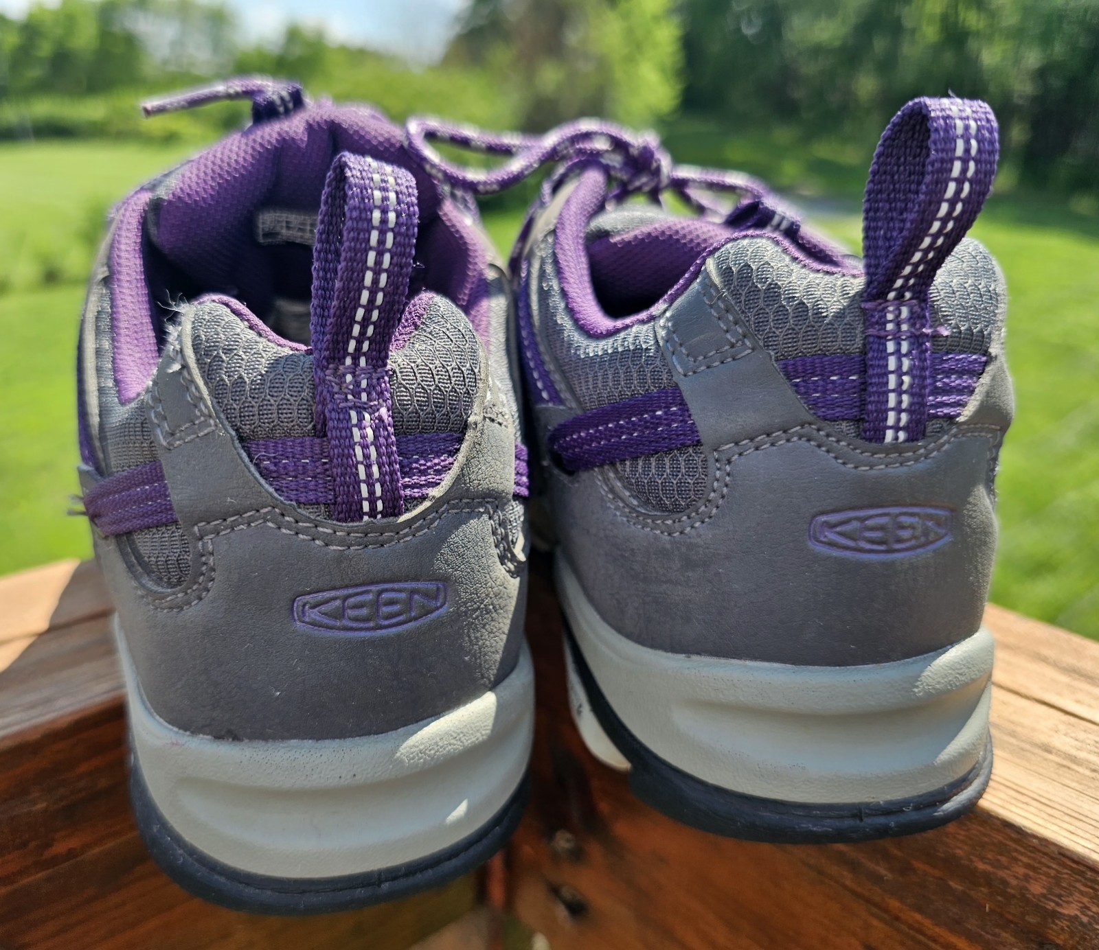 Scarpe da trekking KEEN "Saltzman" donna taglia 7 antracite e viola