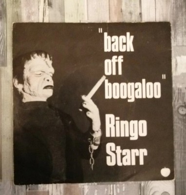 Single 7 Vinyl Ringo Star Blindman Back Off The Boogaloo Apple UK 