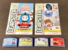 Lot of 4 Leap Frog Leapster Explorer Leap Pad Learning Game Cartridges TESTED