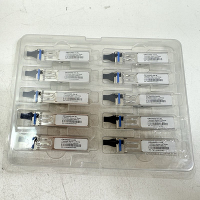 10 Pack -  Single LC Transceiver for Cisco, Ubiquti 1.25 Gb/s 1310nm/1490nm 20km