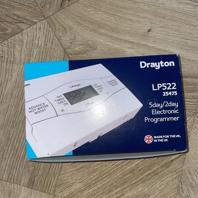 Drayton LP522 2 Kanal 5 Tage/2 Tage elektronischer Programmierer 