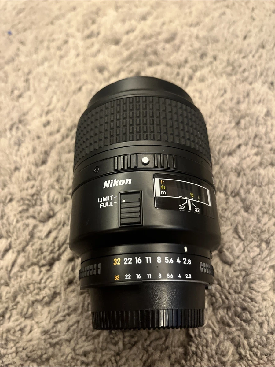 Nikon Micro NIKKOR 105mm Camera Lenses for sale | eBay