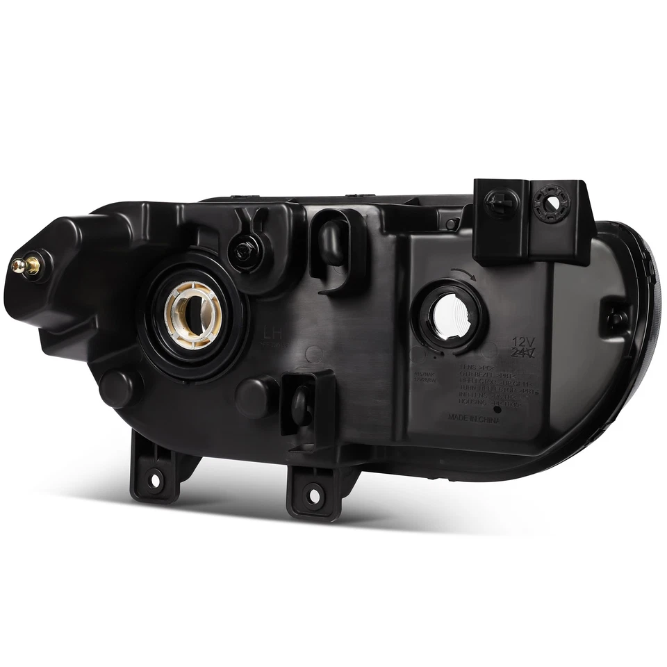 For 2008-2013 2014 Dodge Challenger Black Housing Headlights Assembly Left+Right - Image 3 of 4