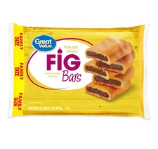 Great Value Fig Bars, Family Size, 32 oz