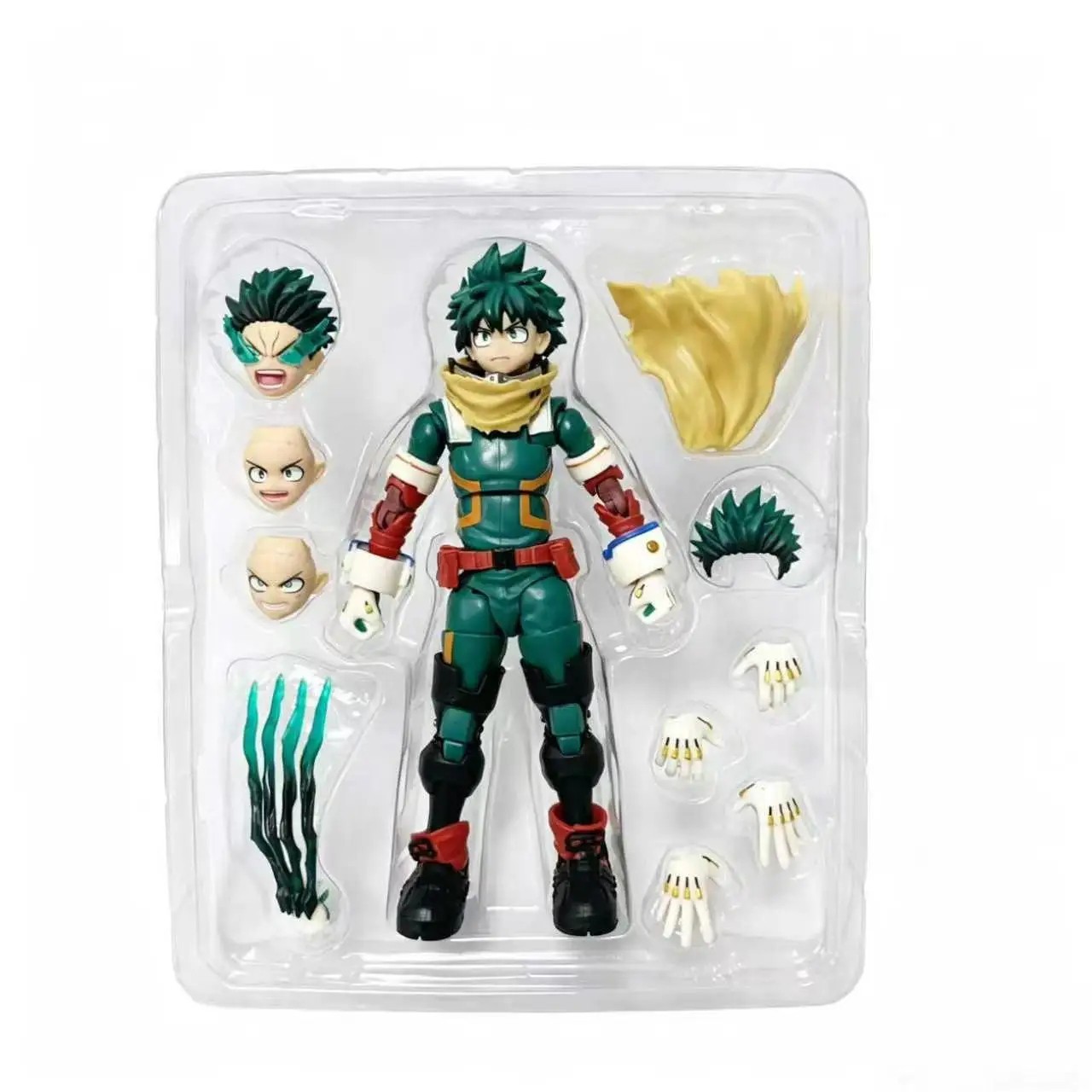 SHF My Hero Academia Deku Izuku Midoriya Articulated Action Figure 15cm-USA