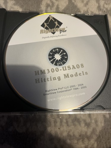 RightView Hitting & Pitching Models série 6 CD-ROM lp300-p PM300-MLB10 et plus - Photo 7/11