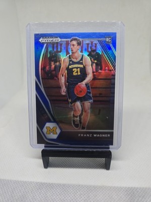 2021-22 Panini Prizm Draft Picks #9 Franz Wagner Rookie Blue Prizm /199