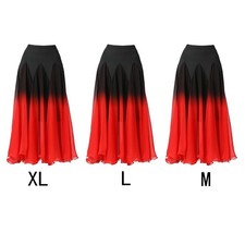 Ballroom Dance Skirt Dancing Costume Stage Performance Practice Flamenco