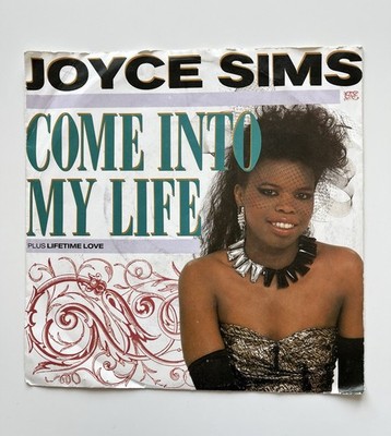 Joyce Sims Come Into My Life - Sleeping Bag Records USA 1987, sehr guter Zustand