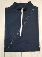 Tailored Sportsman ICEFIL Ziptop Sleeveless Shirt - Navy/White