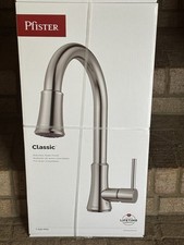 Pfister Classic Stainless Steel Single Handle Pull Down Kitchen Faucet