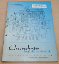 Chevrolet Corvair Motor 2287ccm 6-Zylinder Bremsen Reparaturanleitung B58