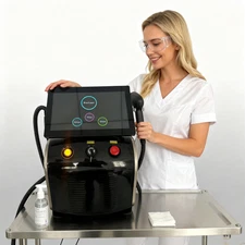 Professional 2 In 1 Diode Laser Hair Removal Machine Picosecond Tattoo Removal