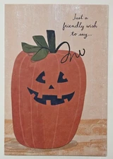 Happy Halloween / Greeting Card (incl. Envelope 7×5")