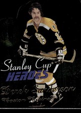 2002 TOPPS DEREK SANDERSON SCH-DS MINT STANLEY CUP HEROES HOCKEY BOSTON BRUINS