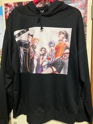 NANA×KINGLY MASK Oversized Cotton Hoodie Thin Fit Size L New Used Once
