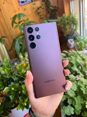 Open Box Samsung Galaxy S22 Ultra 5G SM-S908U1 512G Unlocked OPEN BOX Burgundy