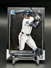 2025 Bowman Chrome ANDREW SALAS #BCP-156 Chrome 1st Bowman